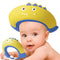 Baby Shower Cap Shield, Shower Cap for Kids, Visor Hat for Eye and Ear Protection for 0-9 Years Old Children,Cute Dinosaur shape Makes the Baby Ba...
