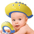 Baby Shower Cap Shield, Shower Cap for Kids, Visor Hat for Eye and Ear Protection for 0-9 Years Old Children,Cute Dinosaur shape Makes the Baby Ba...