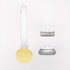 Dish Brush with 3 Multifunctional Replacement Heads for Kitchen Cleaning, Built-in Scraper Scrubber for Cleaning Pots and Pans, Sink (White)...