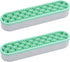 2 PCS Green Silicone Makeup Brush and Cosmetic Storage Boxes...