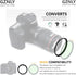 105mm to 95mm Step-up Adapter Rings for Camera Lens Filter Adapter Black Metal Step Down Filter Ring Step-Up Lens Adapter Ring for Filters(105mm-9...