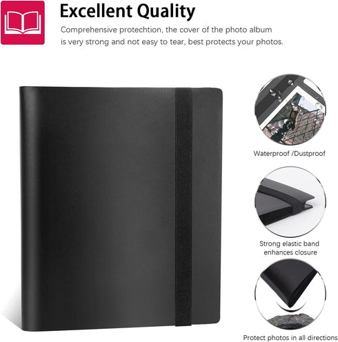 192 Pictures Photo Album for Fujifilm Instax Mini 11 12 evo 90 70 50S 26 25 9 8+ 7S Instant Camera, 2x3 Photo Album for Polaroid Snap Z2300 PIC-30...