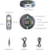 LAICOMEIN Bluetooth Receiver for Car, Bluetooth 5.3 AUX Adapter with LED Battery Display and Ambient Light, Wireless Audio Receiver for Car/Home S...