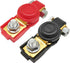2pcs Car Battery Terminal Connectors with Plastice Cover Positive and Negative 12V Battery Clamps for Car Boat Truck Van Caravan...