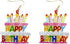 Birthday Earrings for Women Colorful Cake Dangle Drop Earrings Happy Birthday Earrings Celebration Birthday Holiday Party Jewelry Gifts...