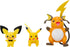 Pokémon Select Evolution 3 Pack - Features 2-Inch Pichu and Pikachu and 3-Inch Raichu Battle Figures...