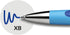 Schneider Slider Rave XB (Extra Broad) Ballpoint Pen, Refillable + Retractable, 1.4 mm, Light Blue Barrel, Blue Ink, Blister Pack of 1 Pen (73253)...