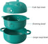 2000ML/68OZ Microwave Ramen Bowl?Noodle Bowl, Steamer for Cooking Food and Vegetables with Handle, Lid, Removable Strainer. Multifunctional bowl f...