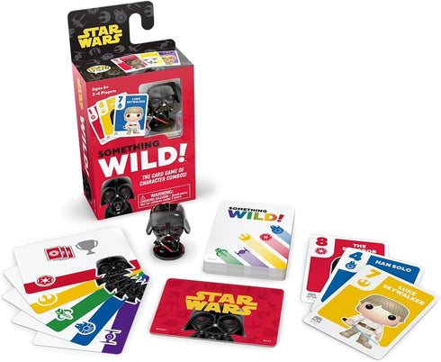 Funko Something Wild! Star Wars with Darth Vader Pocket Pop! Card Game for 2-4 Players Ages 6 and Up...