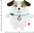 Fisher-Price Baby Plush Toy Calming Vibes Puppy Soother Portable Sound Machine for Newborns...