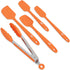 Kaluns Silicone Spatula Set, 4 Rubber Spatulas 600°F Heat Resistant, Nonstick Seamless Design with Stainless Steel Core, Dishwasher Safe, BPA free...