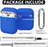 for Airpods Case Cover 2&1 with Cleaner Kit,Silicone Protective Case Compatible with Apple AirPods 2nd/1st Generation Charging Case with Keychain,...