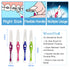 48 pcs (16pcs x 3 Packs) Orthodontic XL Size Interdental Brush, 4 Handle Colors, Clean Between Teeth and Braces, Flexible Handle and Durable Wire,...