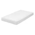 Everyday Kids Fitted Crib Sheet, 100% Soft Breathable Microfiber Baby Sheet, Fits Standard Size Crib Mattress 28in x 52in, White Nursery Sheet...