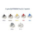 Gateron Series New and Classic Mechanical Keyboard Switches Pack 20pcs...