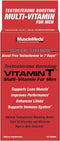 MuscleMeds Vitamin T Daily Complete Multivitamin for Men Enhances Testosterone Muscle Building Sexual Performance 20 Vitamins Minerals Fenugreek T...