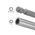 uxcell 4pcs 1/4 Inch Hex Shank by 4 Inch Magnetic Bit Holder Extension, Quick Release Screwdriver Drill Power Tool...