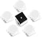 Grtard 6 Pack Magnetic Clip, Refrigerator Clip Magnets,Clip with Magnet,Heavy Duty Magnetic Clips Perfect for Home, Photo Display,Note List, Offic...