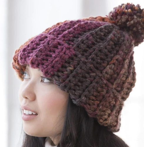 Lion Brand Yarn Mandala Thick & Quick Bulky Yarn, Labyrinth, 1 Skein...