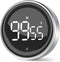 Timers, Digital Kitchen Timer Magnetic Countdown Countup Timer with Large LED Display, LIORQUE Timer for Classroom Cooking Fitness, Easy for Kids ...