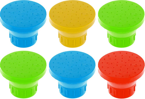 Garden Flower Bottle Top Sprinkler - Pack of 6 - Portable Outdoor Bottle Accessories for Dogs Shower - Head Bottle Water Sprinkler...