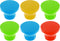 Garden Flower Bottle Top Sprinkler - Pack of 6 - Portable Outdoor Bottle Accessories for Dogs Shower - Head Bottle Water Sprinkler...