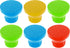 Garden Flower Bottle Top Sprinkler - Pack of 6 - Portable Outdoor Bottle Accessories for Dogs Shower - Head Bottle Water Sprinkler...