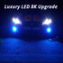 Alla Lighting H8 H16 H11 LED Fog Lights Bulbs, 8000K Ice Blue 2800 Lumens Xtreme Super Bright COB-72 SMD 12V DRL Replacement...