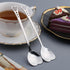 10-Piece Heart-Shaped Stainless Steel Dessert Spoon Set for Home, Restaurant, Cafe, and Bar - Elegant Design, Multi-Functional Usage, and Durable ...