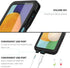 Compatible with Samsung A23 Waterproof Case, Dustproof Shockproof Snowproof with Built in Screen Protector Lanyard Full Body Cover for Galaxy A23 ...