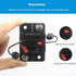 80 Amp Circuit Breaker with Manual Reset 12V-36V DC Waterproof Surface Mount for Car Audio Rv Marine Boat Truck Trolling Motors, 30-300A Car Speak...