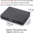 EASTNIGHTS RFID Credit Card Holder Protector Metal Credit Card Wallet Business Card Holder for Men Women Gift Box Package (Black)...