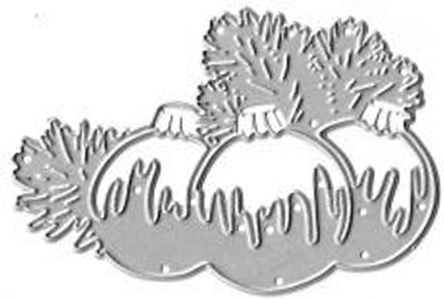 Christmas Balls Metal Die Cuts,Merry Christmas Tree Snowflake Cutting Dies Cut Stencils for DIY Scrapbooking Album Decorative Embossing Paper Dies...