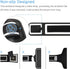 iPhone 16 15 Pro Max & Plus Armband with Earphone Holder, JEMACHE Gym Running Workouts Arm Band for iPhone 16 15 14 13 12 11 Pro Max/Plus (Dark)...