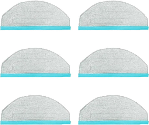 Mop Pad Replacement Part for Yeedi Cube for Yeedi CC Robotic Robot Vacuum Cleaner,6 Pcs Washable and Reusable Soft Microfiber Mop Pads Accessories...