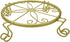 Gold Original Patented Plant Stands for Flower Pot,Round Wrought Iron Flower Planter Pot Stand, Corner Gardening Pumpkin Stand...