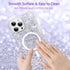 ZIYE Designed for iPhone 15 Pro Case Magnetic Glitter-6.1 Inch Bling Cases for Women Girls Sparkle Luxury Shiny Cute Compatible with MagSafe Soft ...