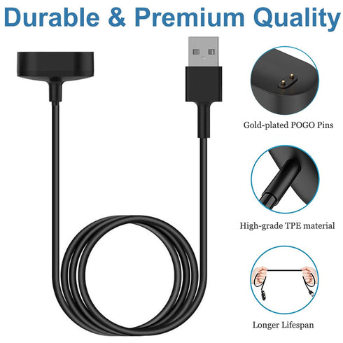 Compatible with Fitbit Inspire Charger, Replacement Inspire HR Charger Charging Cable for Fitbit Inspire, Inspire HR (Black)......