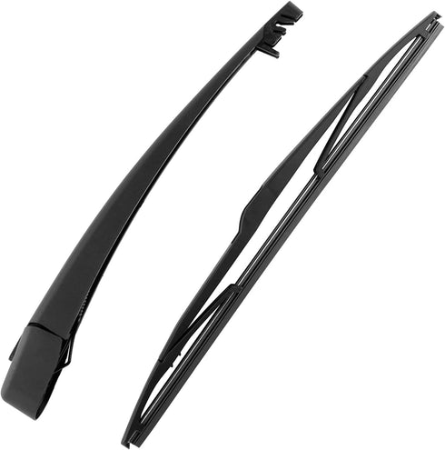 Rear Windshield Wiper Arm & Wiper Blade Set for 2004-2009 MAZDA 3 Rear Windshield Back Wiper Arm Blade Replacement OEM Number BP4K67421, BP4K-67-4...