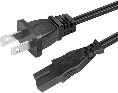 8.2ft Power Cord Replacement for Vizio E43-C2 E40-C2 E50-C1 E48-C2 E55-C1 E60-C3 E55-C2 TV 2 Prong Polarized Power Cord Ac Cable...