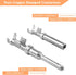 6 Kits DT Connector Kit 2 3 4 6 8 12 Pin Connectors with Size 16 Stamped Contacts IP68 Waterproof Automotive Electrical Connectors Plug...