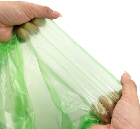 1.2 Gallon Small Trash Bags, Green, 125 Counts...
