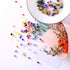 4MM Glass Beads 15 Colors 3000Pcs Bicone Crystal Beads for DIY Beading Projects, Bracelets, Necklaces, Earrings & Other Jewelrie...