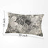 Gray Abstract Floral Throw Pillow Covers 12x20 In Black White Gray Flowers Lumbar Pillow Covers Abstract Modern Farmhouse Pillowcases Home Decor f...
