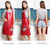 PU Kitchen Oil and Waterproof Aprons for Women with Pocket for Cooking Washing...