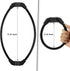 Bike Lock Cable, Bike Accessories, Bike Locks Heavy Duty Anti Theft, Combination Cable Lock for Outdoor Equipment, Black (2Ps, 1Ft, Reset Combo)...