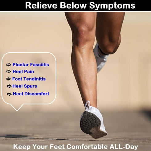 Heavy Duty Gel Heel Cups, Cushion Insert for Shock Absorption, Plantar Fasciitis, Sever’s Disease and Heel Pain Relief (2 Pairs)...