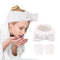 3 Pack Spa Headband and Wrist Washband Face Wash Set,Reusable Soft Makeup Headband Fleece Skincare Headbands for Washing Face Shower (Loose White)...