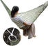Hammock, Outdoor Nylon Mesh Rope Hammock Comfortable Hanging Bed for Outdoor Camping...