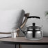 Lurrose Whistling Tea Kettle 1.5QT Stainless Steel Teakettle with Cool Grip Handle Whistling Teapot for Stovetop...